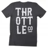 Throttle Company 3 Column Back T-Shirt
