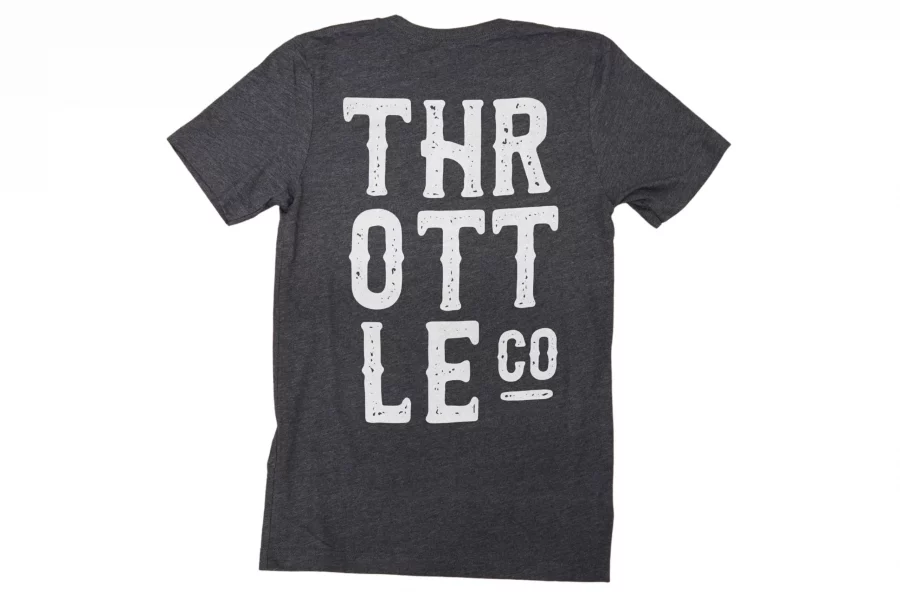 Throttle Company 3 Column Back T-Shirt