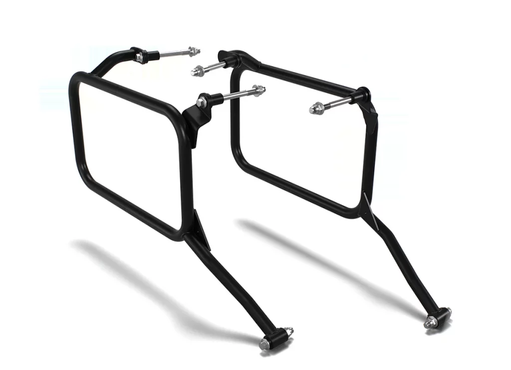 Royal Enfield Black Adventure Pannier Rails