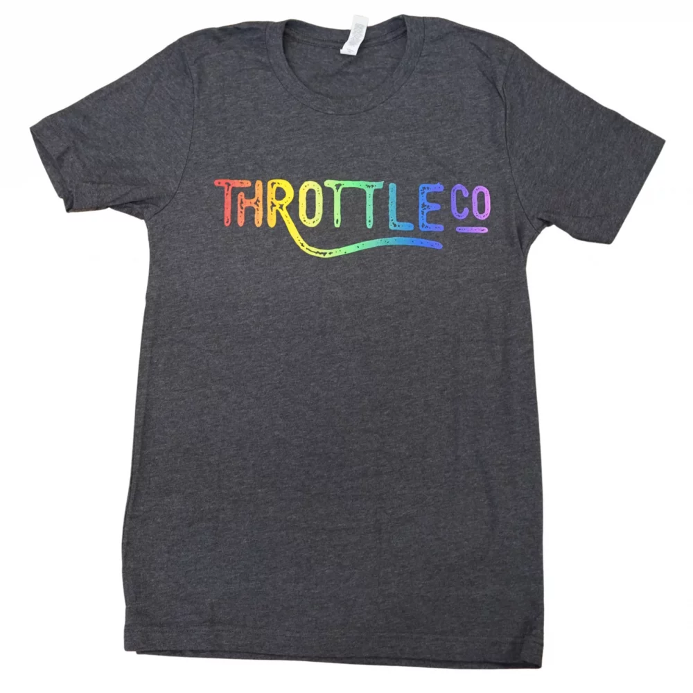 TCO-RAINBOW Shirt Throttle Logo RAINBOW