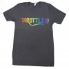 Shirt Throttle Logo RAINBOW
