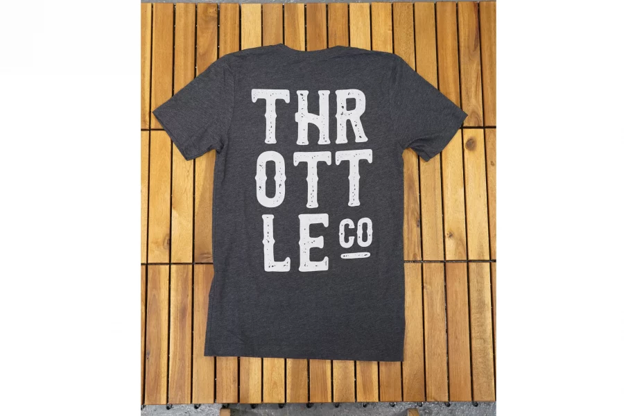 Throttle Company 3 Column Back T-Shirt