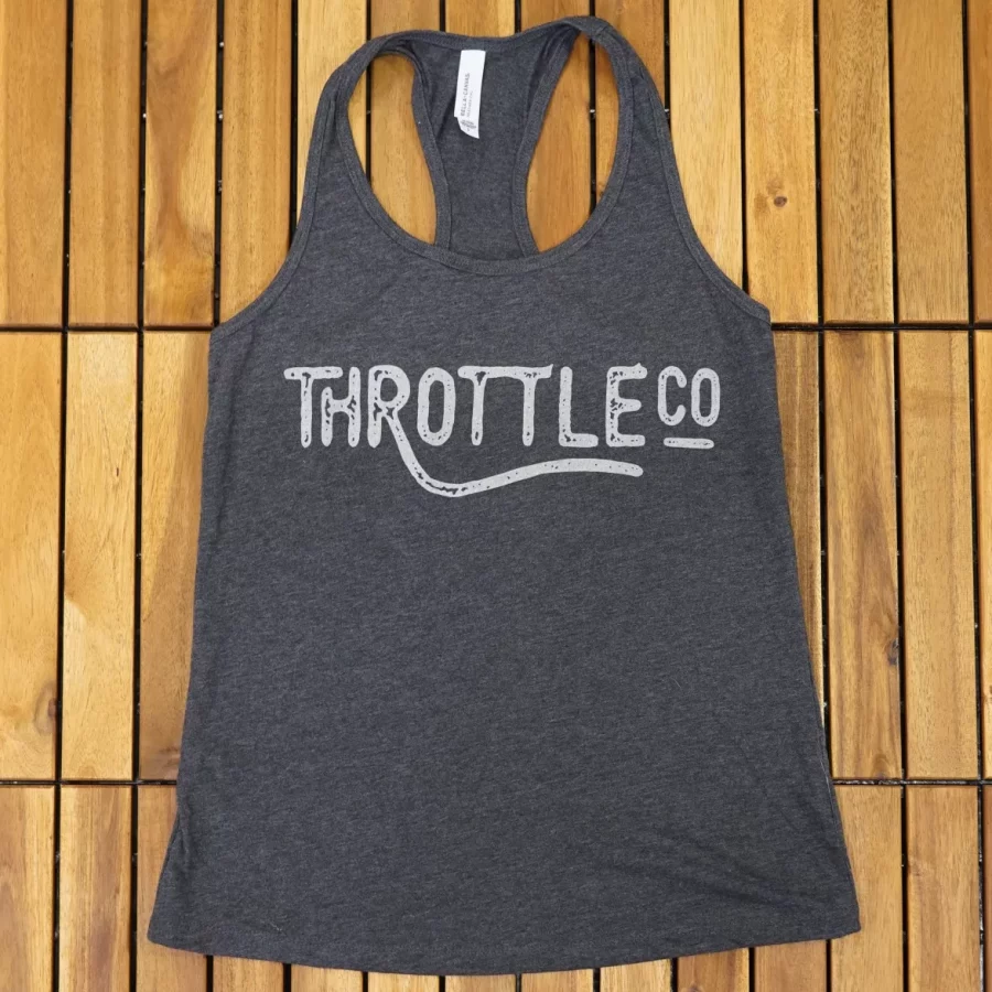 Throttle Company Logo Tank Top